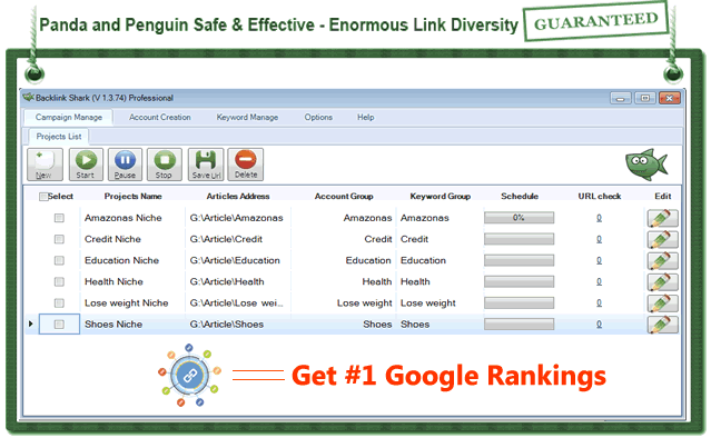 Backlink Shark